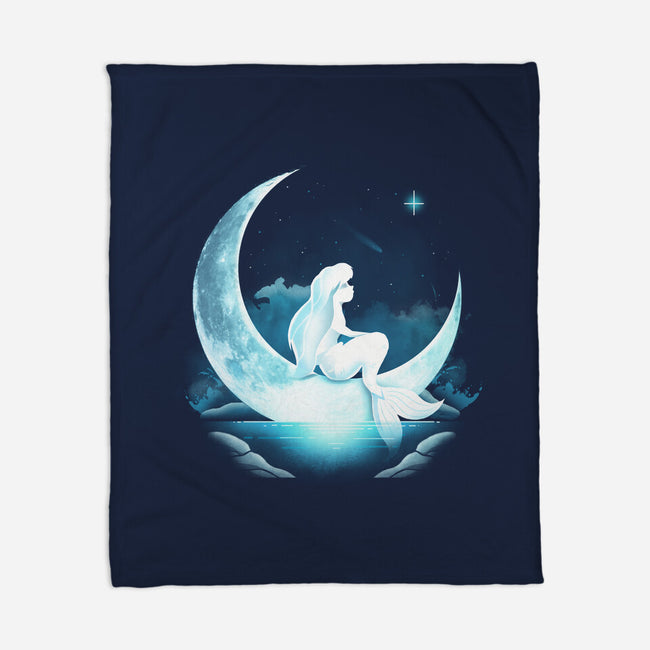 Mermaid Dream-None-Fleece-Blanket-Vallina84