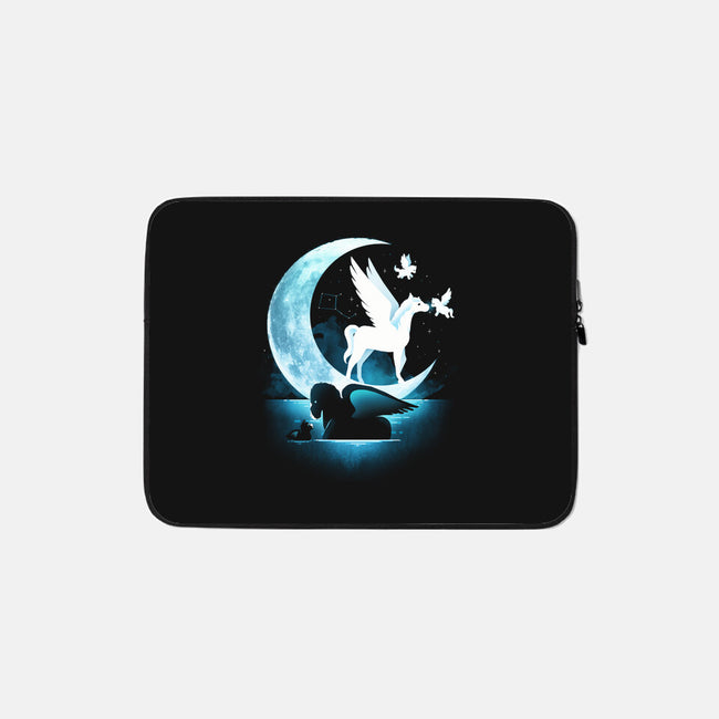 Pegasus Moon-None-Zippered-Laptop Sleeve-Vallina84
