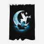 Pegasus Moon-None-Polyester-Shower Curtain-Vallina84