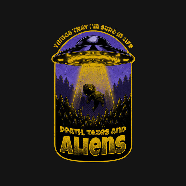 Death Taxes And Aliens-None-Drawstring-Bag-Studio Mootant