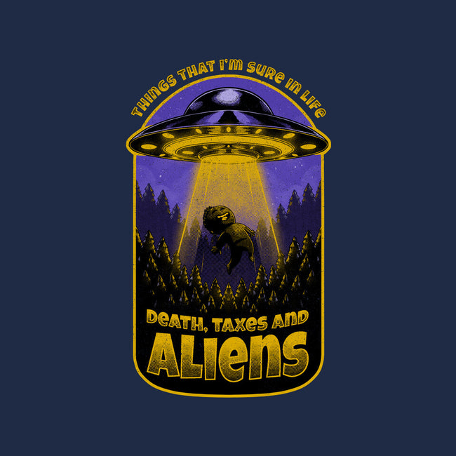 Death Taxes And Aliens-None-Removable Cover w Insert-Throw Pillow-Studio Mootant