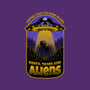 Death Taxes And Aliens-None-Removable Cover w Insert-Throw Pillow-Studio Mootant