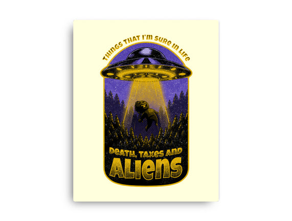 Death Taxes And Aliens