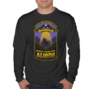Death Taxes And Aliens