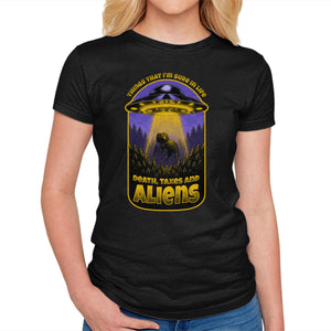 Death Taxes And Aliens