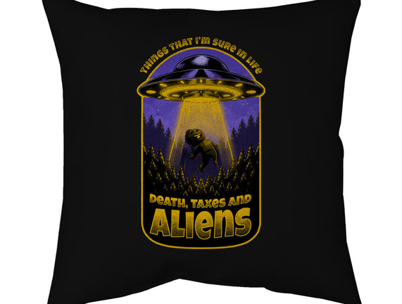 Death Taxes And Aliens