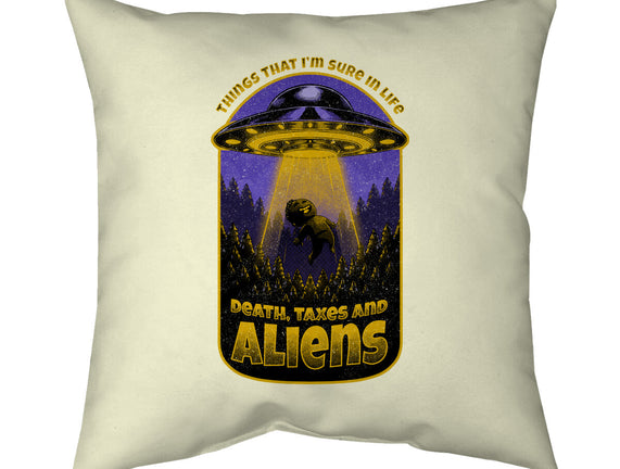 Death Taxes And Aliens