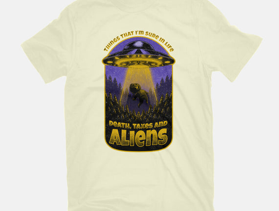 Death Taxes And Aliens