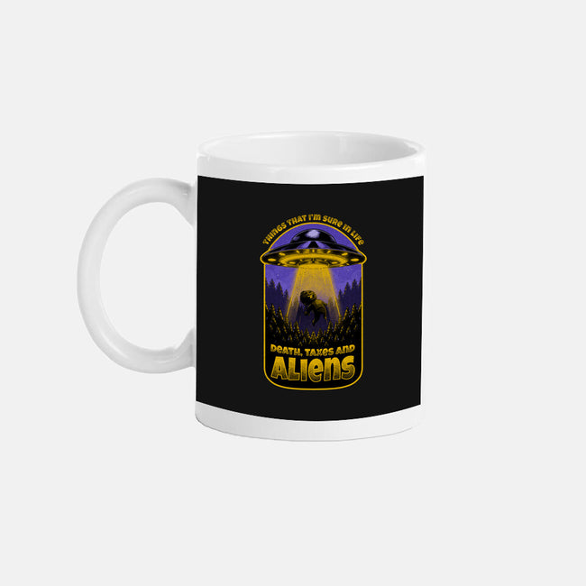 Death Taxes And Aliens-None-Mug-Drinkware-Studio Mootant