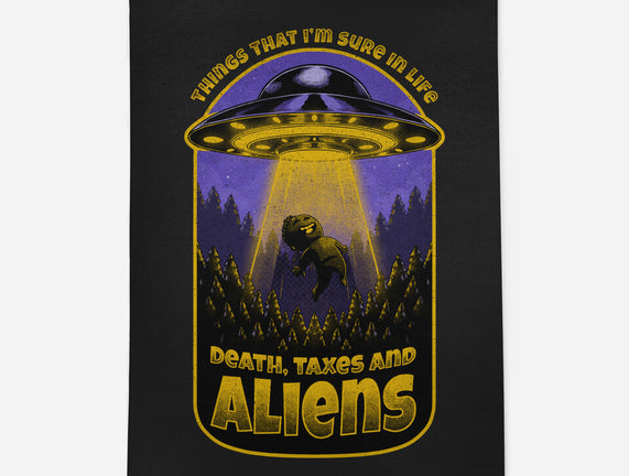 Death Taxes And Aliens