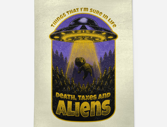 Death Taxes And Aliens