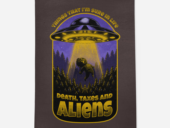 Death Taxes And Aliens