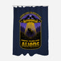 Death Taxes And Aliens-None-Polyester-Shower Curtain-Studio Mootant