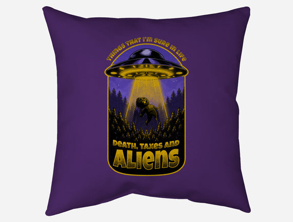 Death Taxes And Aliens