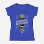 Overthink Everything-Womens-V-Neck-Tee-Studio Mootant