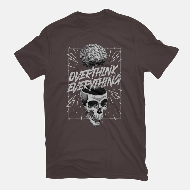 Overthink Everything-Womens-Basic-Tee-Studio Mootant