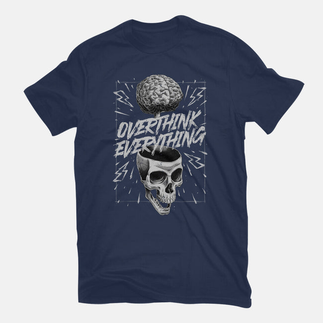 Overthink Everything-Mens-Heavyweight-Tee-Studio Mootant