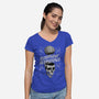 Overthink Everything-Womens-V-Neck-Tee-Studio Mootant