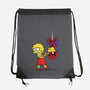 Spider Ugh-None-Drawstring-Bag-zascanauta