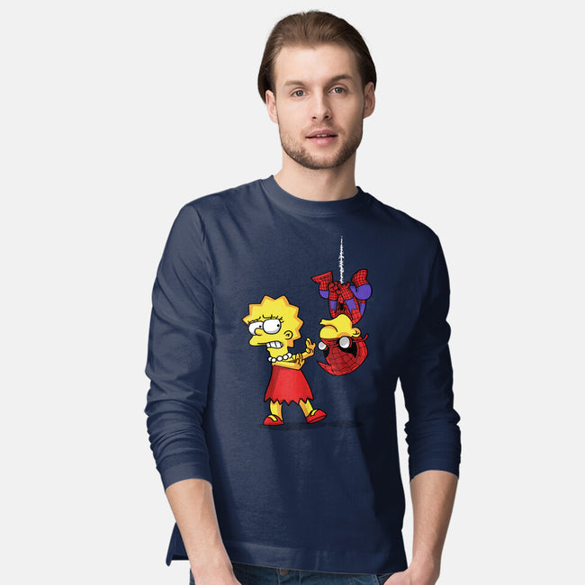 Spider Ugh-Mens-Long Sleeved-Tee-zascanauta