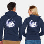 Dragon Dice Moon-Unisex-Zip-Up-Sweatshirt-Vallina84