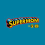 Supermom-None-Removable Cover w Insert-Throw Pillow-zawitees