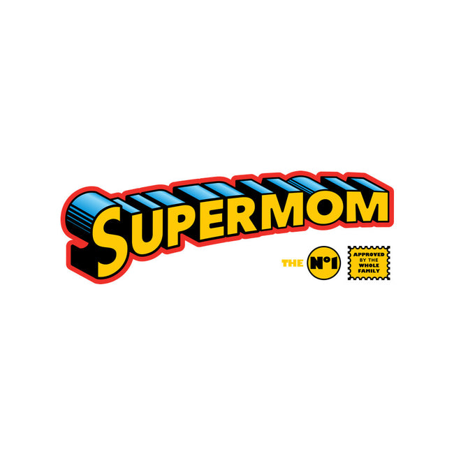 Supermom-None-Removable Cover-Throw Pillow-zawitees