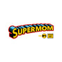 Supermom-None-Removable Cover-Throw Pillow-zawitees