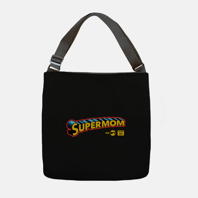 Supermom-None-Adjustable Tote-Bag-zawitees