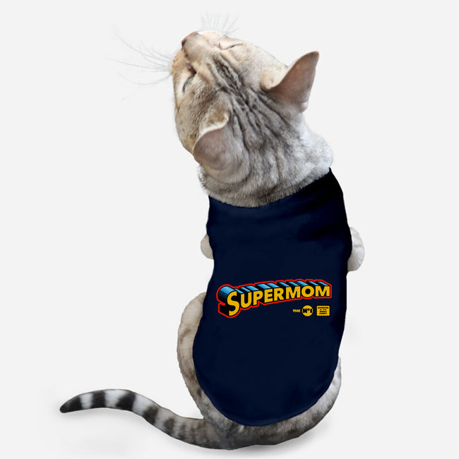 Supermom-Cat-Basic-Pet Tank-zawitees