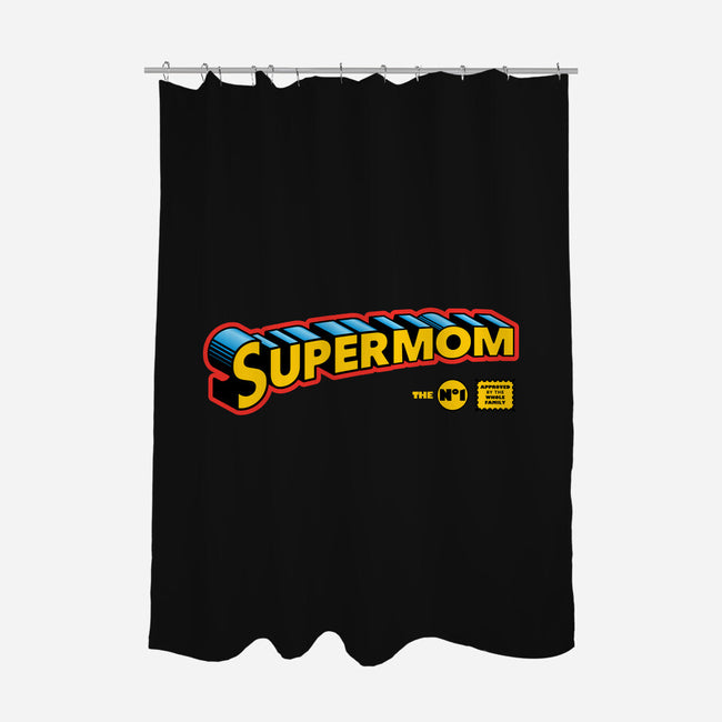 Supermom-None-Polyester-Shower Curtain-zawitees