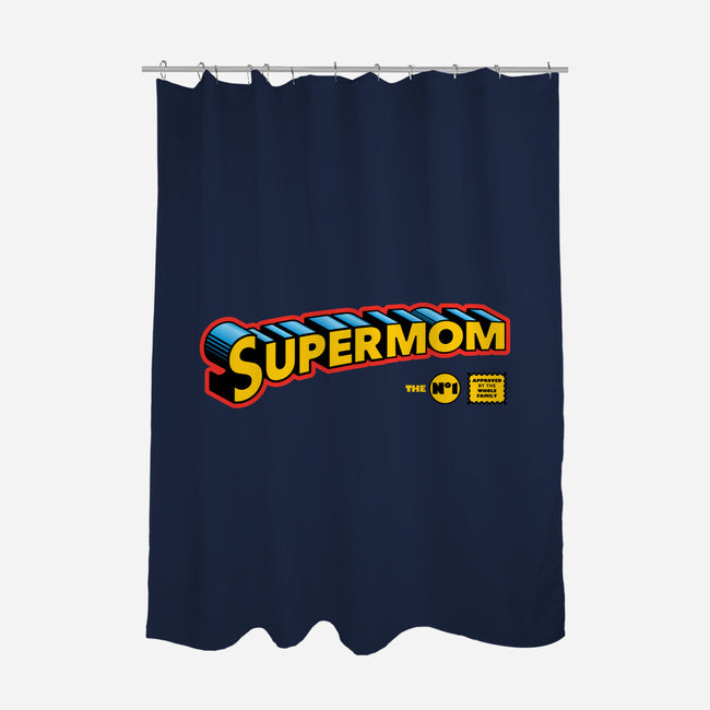 Supermom-None-Polyester-Shower Curtain-zawitees