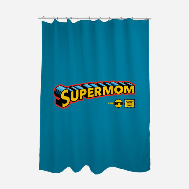 Supermom-None-Polyester-Shower Curtain-zawitees