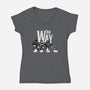 The Abbey Way-Womens-V-Neck-Tee-zawitees