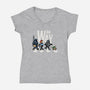 The Abbey Way-Womens-V-Neck-Tee-zawitees