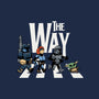 The Abbey Way-Unisex-Basic-Tee-zawitees