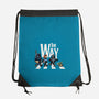 The Abbey Way-None-Drawstring-Bag-zawitees