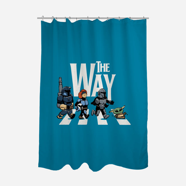 The Abbey Way-None-Polyester-Shower Curtain-zawitees