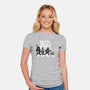 The Abbey Way-Womens-Fitted-Tee-zawitees