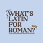 What's Latin For Roman-None-Glossy-Sticker-rocketman_art