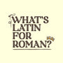 What's Latin For Roman-None-Basic Tote-Bag-rocketman_art