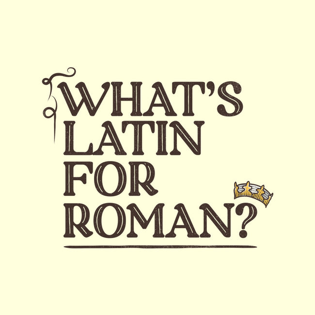 What's Latin For Roman-None-Polyester-Shower Curtain-rocketman_art