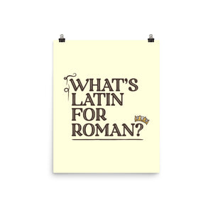 What's Latin For Roman