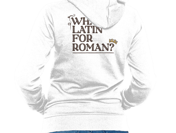 What's Latin For Roman