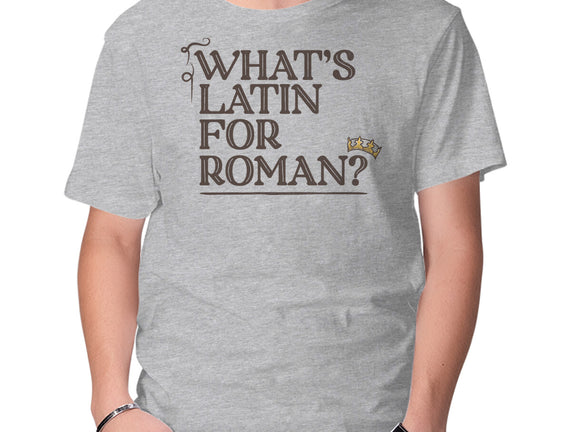 What's Latin For Roman