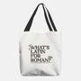 What's Latin For Roman-None-Basic Tote-Bag-rocketman_art