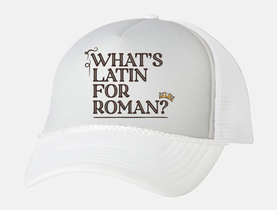 What's Latin For Roman