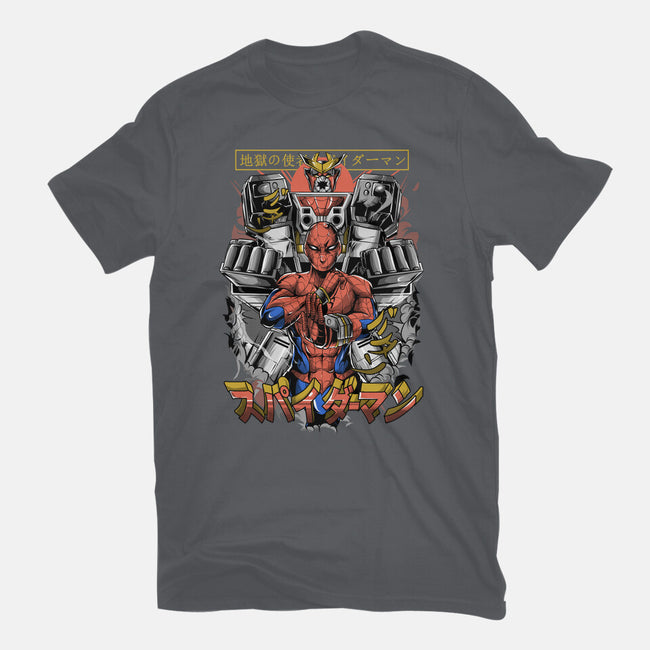 Spider Power-Womens-Fitted-Tee-Guilherme magno de oliveira