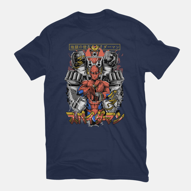 Spider Power-Womens-Fitted-Tee-Guilherme magno de oliveira