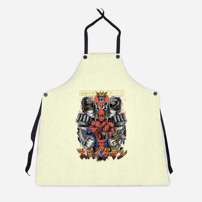 Spider Power-Unisex-Kitchen-Apron-Guilherme magno de oliveira